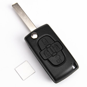 Remote Key for Peugeot with Electronics