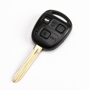 Remote Key with Electronics and 3 Buttons 433MHZ for Toyota - Aftermarket