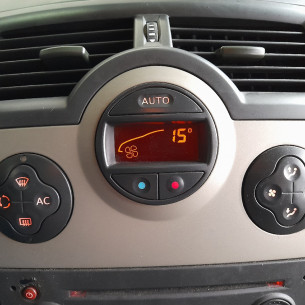 Renault Anzeige Klimaanlage LCD Display Klimabedienteil