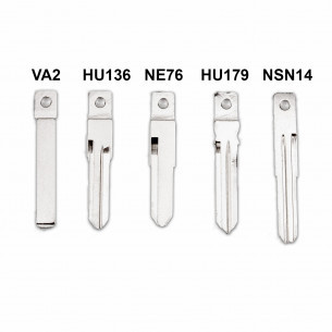 Guscio Chiave per Renault Dacia Nissan NV400 Con 3 Pulsanti