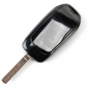Guscio Chiave Auto In Plastica Per Renault – 2 Pulsanti, Con Lama Non Tagliata (VAC102) – Clio, Scenic, Megane, Captur