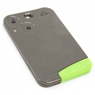 Key Case Card for Renault Laguna Espace 7701209129 with 2 Buttons