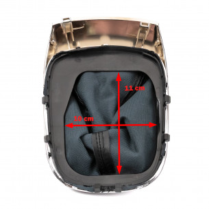 Schaltknauf Rahmen Schaltsack für Opel Mokka Chevrolet Trax 5-Gang