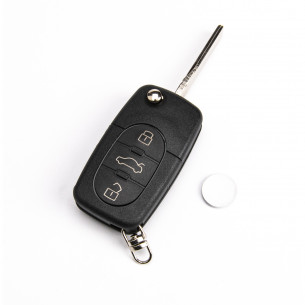 Seat Remote Flip Car Key 1J0959753B with Electronics