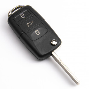 VW Seat Remote Flip Key 1K0959753G with Electronics