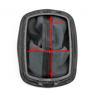 Pomello Del Cambio Cuffia Pu Pelle Per Skoda Octavia I 5 Marce