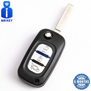 Smart Remote Flip Key PCF 7961M With Electronics