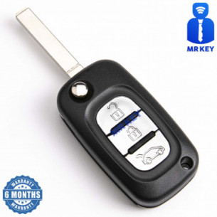 Smart Remote Flip Key PCF 7961M With Electronics