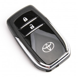 Toyota Flip Key Cover With 2 Buttons