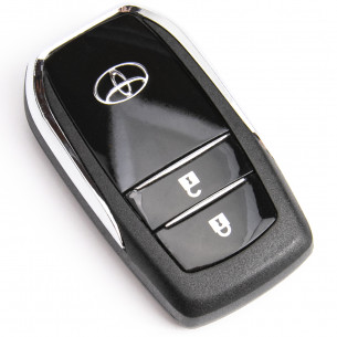 Toyota Flip Key Cover With 2 Buttons