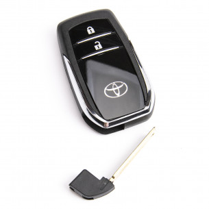 Toyota Flip Key Cover With 2 Buttons