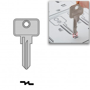 Vecam Riviera Hymer STS POS Clé pour Bouchons d'essence Caravanes x2