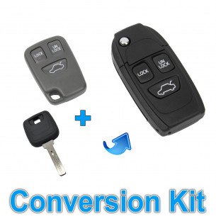 Volvo C70 S40 S60 S70 S80 S90 V40 V70 V90 Coque clé Kit De Conversion