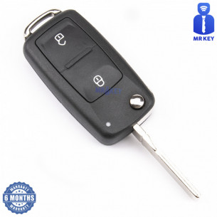 VW Flip Key Housing With 2 Buttons