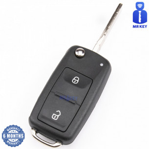 VW Flip Key Housing With 2 Buttons