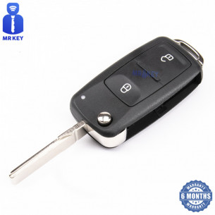 VW Flip Key Housing With 2 Buttons