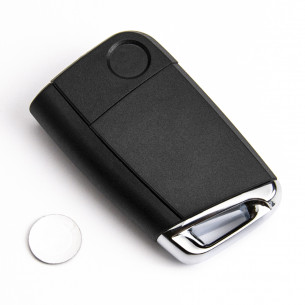 VW Flip Key Case With 3 Buttons