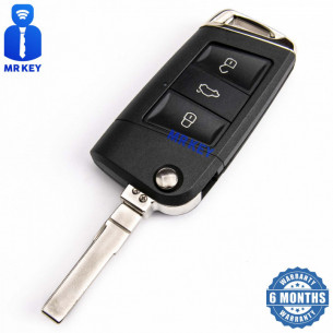 VW Flip Key Upgrade / Conversion Kit With 3 Buttons