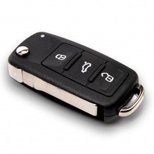 Funk Schlüssel für VW Transporter Sharan Jetta 5K0837202BR 433Mhz HU66 - Aftermarket