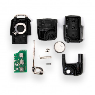 Funk Schlüssel for VW Golf Sharan 6QE959753 433Mhz HU66 - Aftermarket