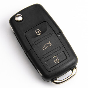 VW Key Cover With 3 Buttons