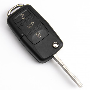 VW Key Cover With 3 Buttons