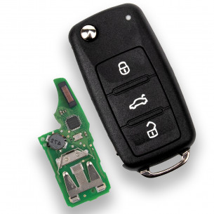 Κλειδί Τηλεχειριστηρίου για VW Transporter Sharan Jetta 5K0837202BR 433Mhz HU66 - Aftermarket