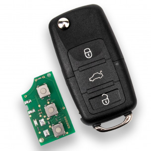 VW Κλειδί Τηλεχειριστηρίου 6QE959753 433Mhz HU66 - Aftermarket