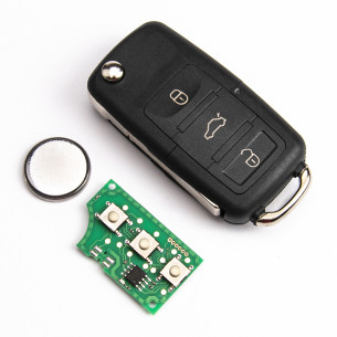 VW/ Remote Seat Flip Car Key 1J0959753DA with Electronics