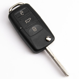 VW/ Remote Seat Flip Car Key 1J0959753DA with Electronics