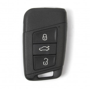 VW Skoda Key Cover With 3 Buttons